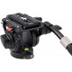 Cayer H6 Video Fluid Head with 60mm Flat Base